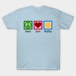 Peace Love Waffles T-Shirt